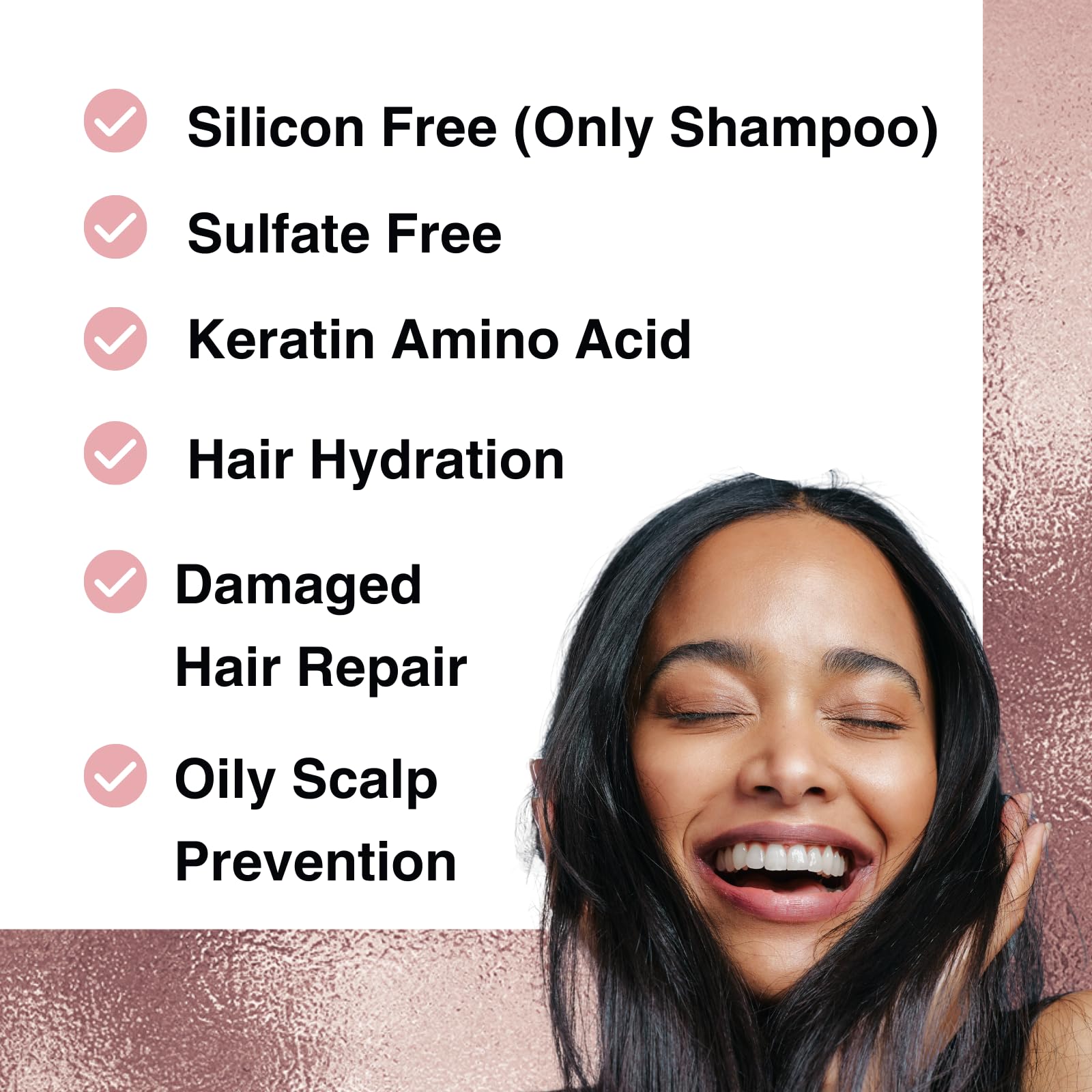 Moist Diane Shampoo lather illustrating gentle cleansing without stripping.