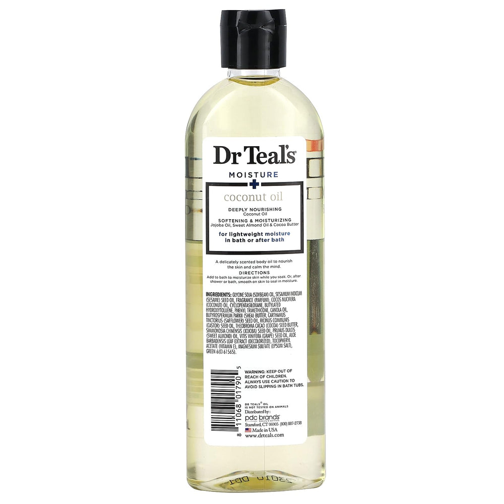 Moisturizing Bath & Body Oil bath drops for a hydrating soak.