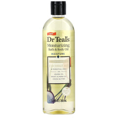 Moisturizing Bath & Body Oil bottle for hydrated skin after shower or bath.