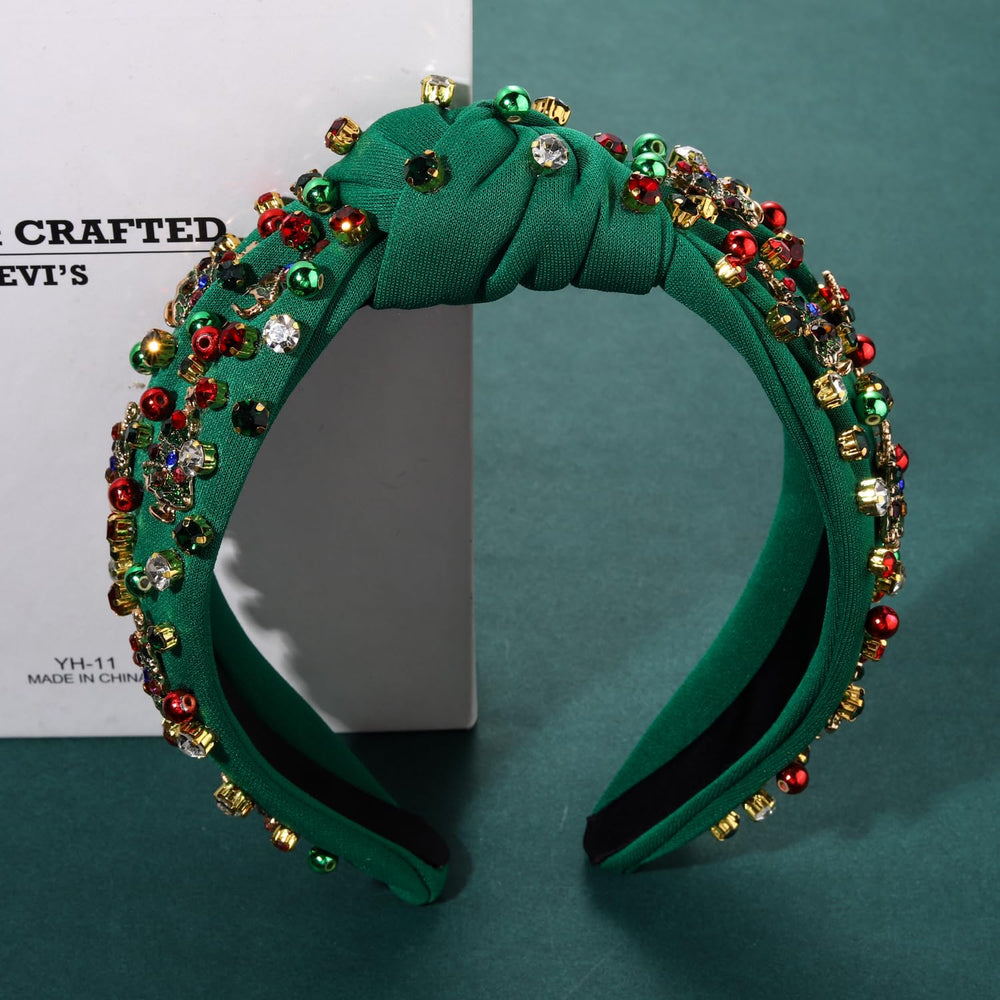 mokkia christmas headband tree charm pair with holiday outfits