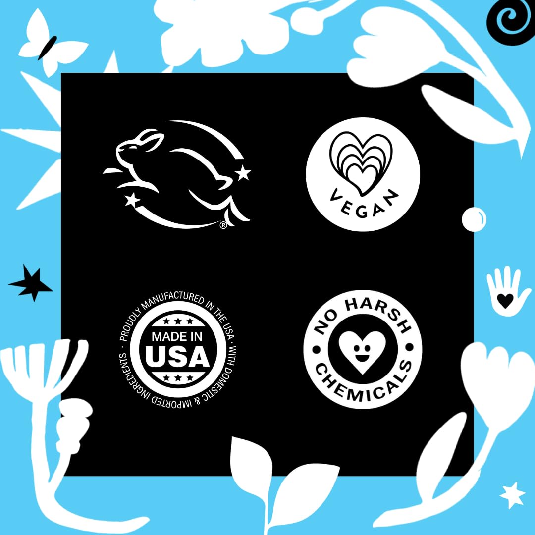 Molly's Suds cruelty-free leaping bunny logo reinforces ethical, clean ingredients.