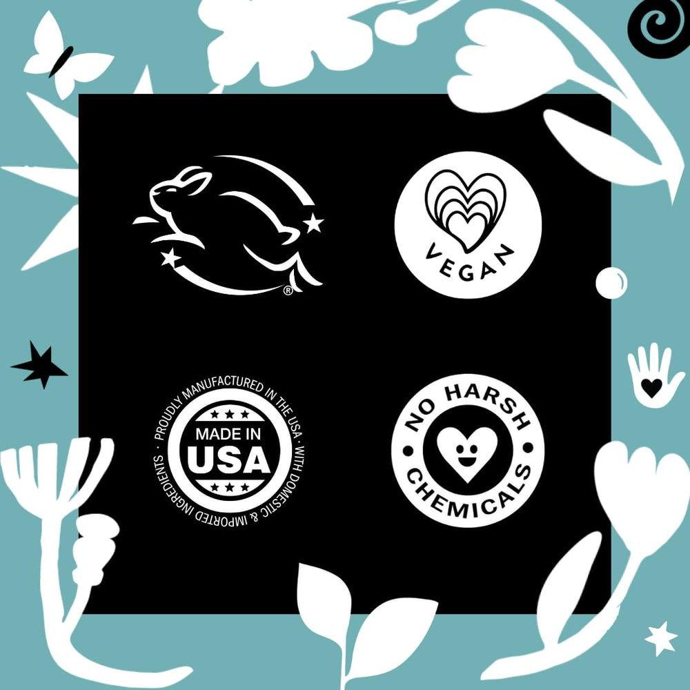 Molly's Suds cruelty-free label highlights Leaping Bunny certification.