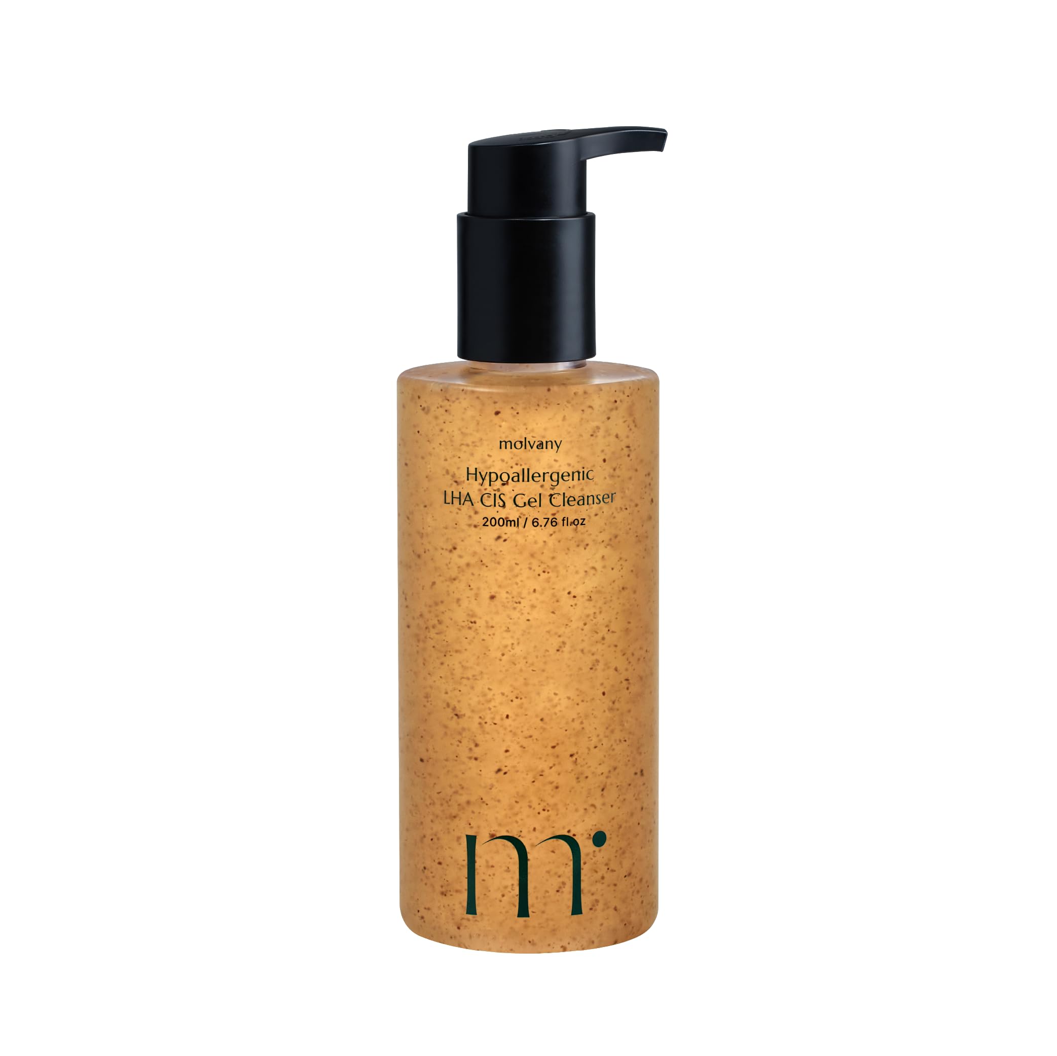 Molvany LHA CIS Gel Cleanser pore closeup highlighting refined pores for smoother skin.