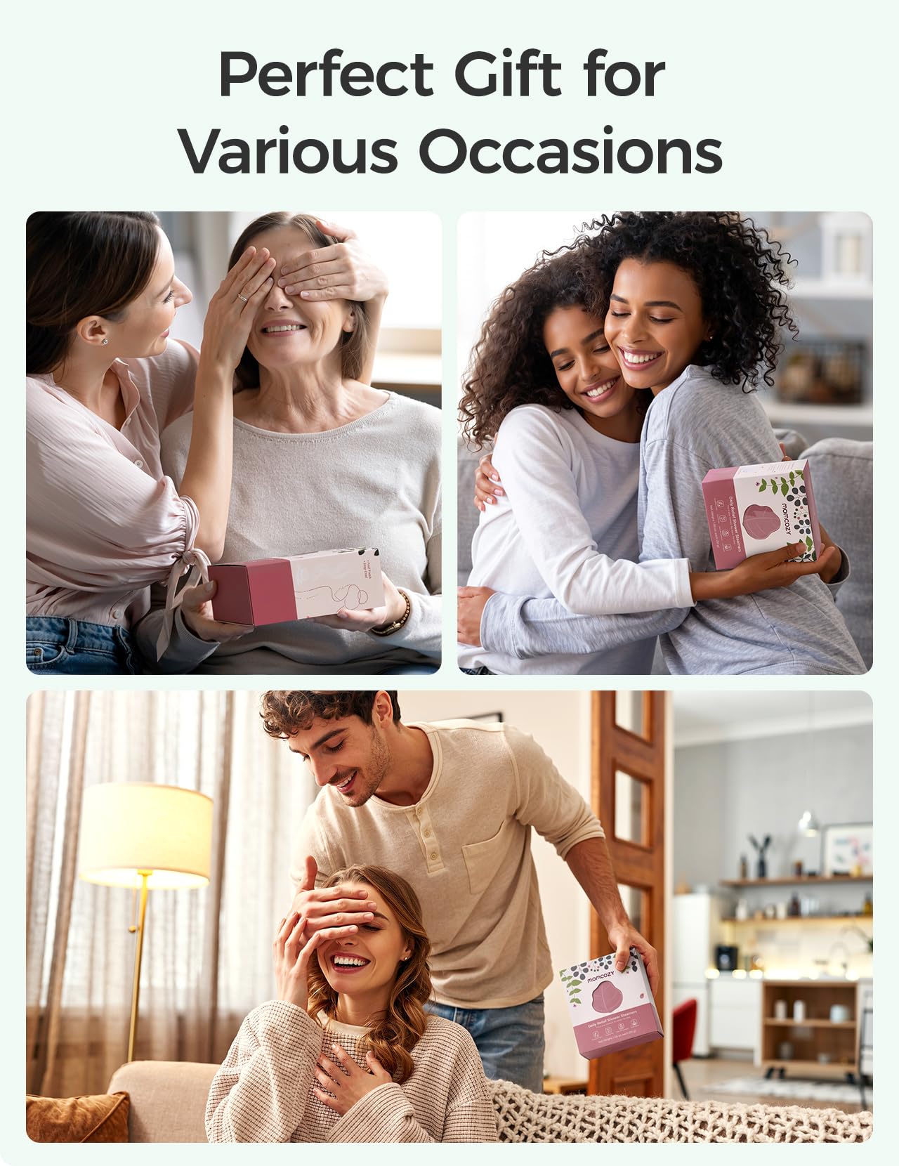 Momcozy gift set steamers as a thoughtful self-care present