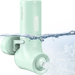MOMFANN Bath Jet Spa cordless setup for easy at-home relaxation.