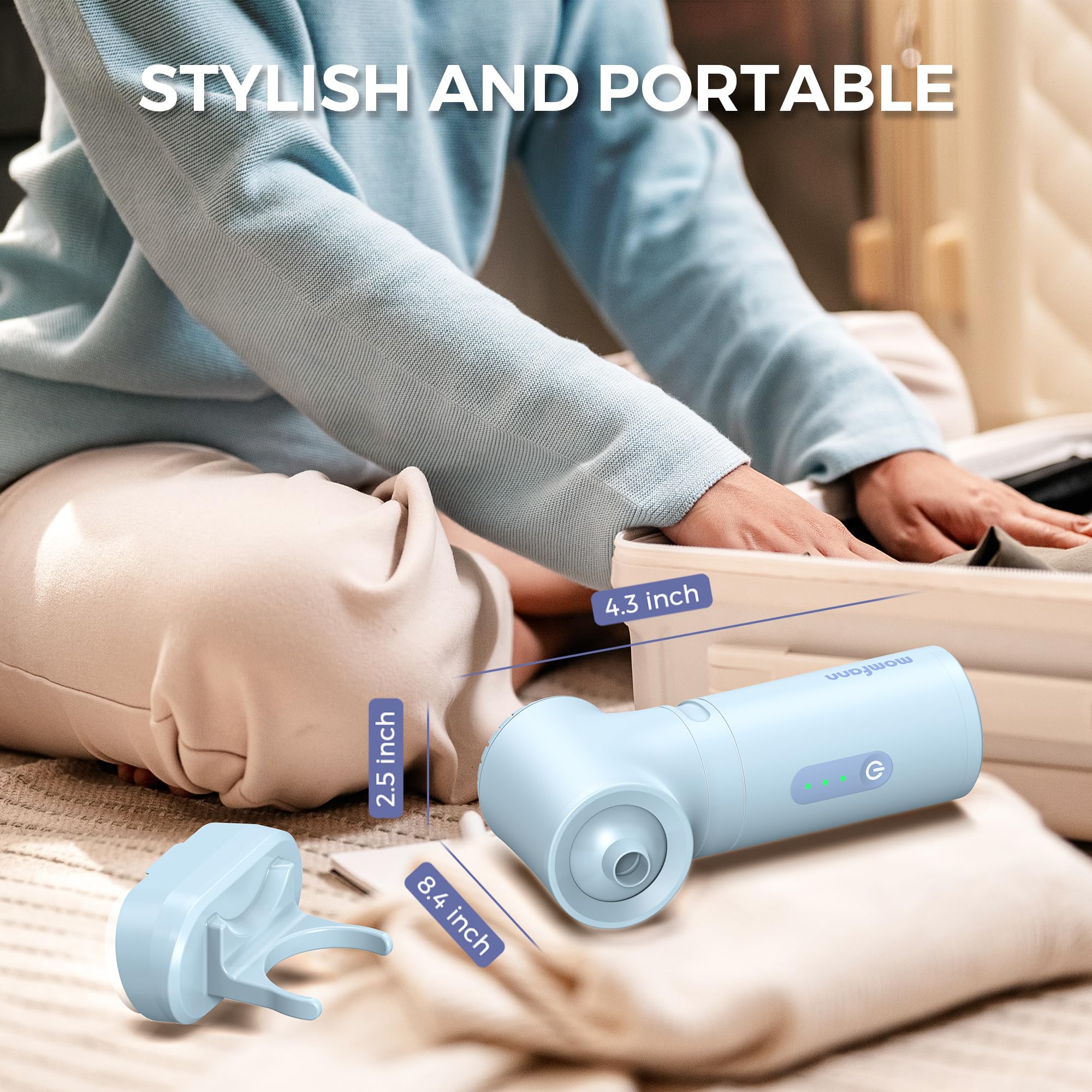 MOMFANN Bath Jet Spa removable filter simplifies cleaning and maintenance