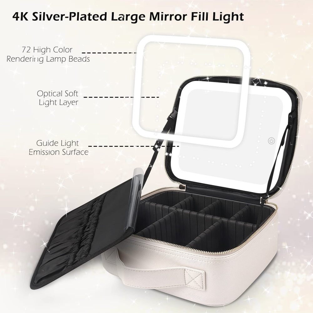 MOMIRA smart fill light mirror with adjustable brightness and memory feature
