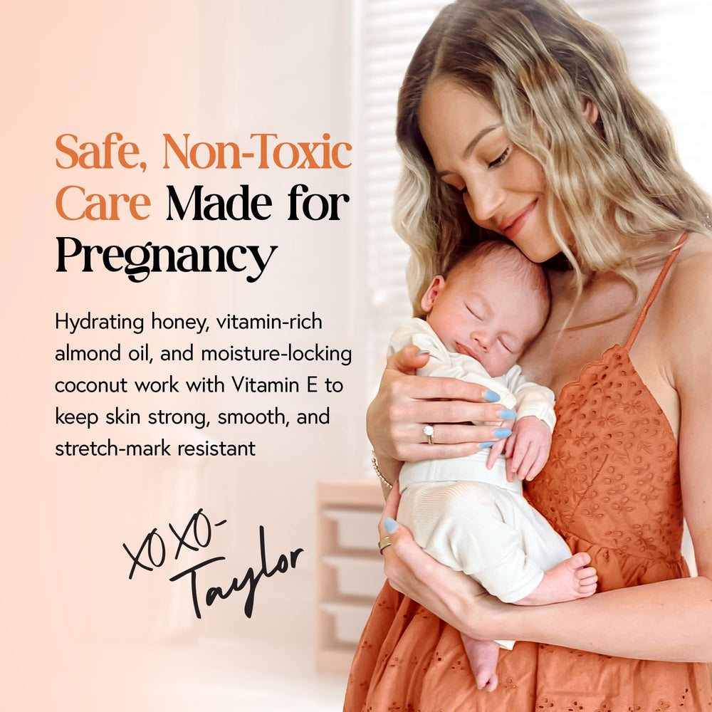 Mommy Life Manuka honey and Vitamin E ingredients close-up highlighting nourishing skin care