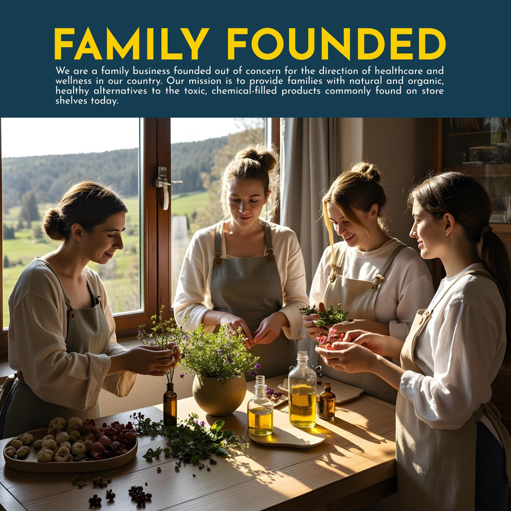 Mommy's Natural Helpers 2-month supply packaging for family use.