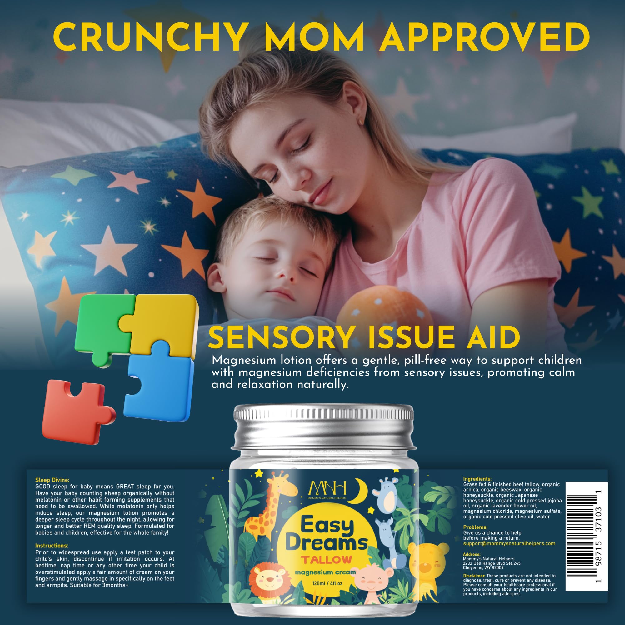 Mommy's Natural Helpers arnica cream for kids soothing occasional bumps.
