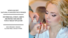 Skin-prep application by Mom's Secret primer for smooth base
