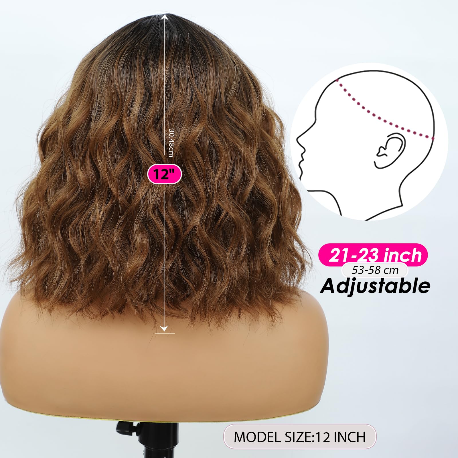 Monaluxe adjustable-cap fit ensures secure, comfortable wear during daily use.