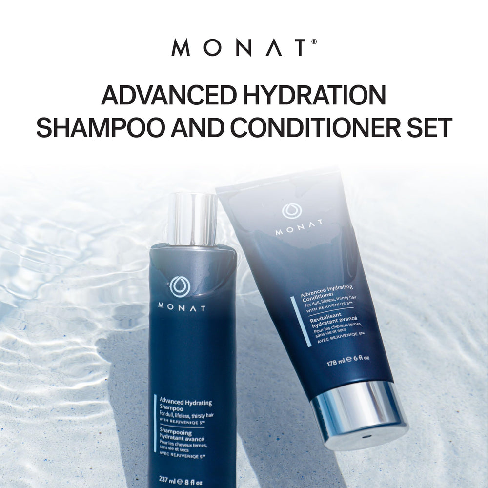 MONAT Advanced Hydration Fragrance bottle showcases blood orange, sandalwood scent.