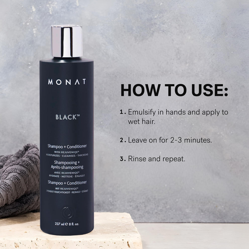MONAT color-treated-safe note indicates gentle care for color integrity.