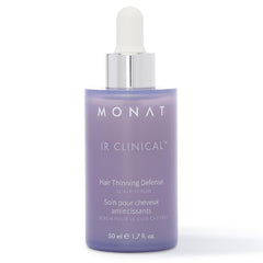 MONAT IR Clinical Hair Thinning Defense Scalp Serum bottle — non-greasy, fast-absorbing scalp care.