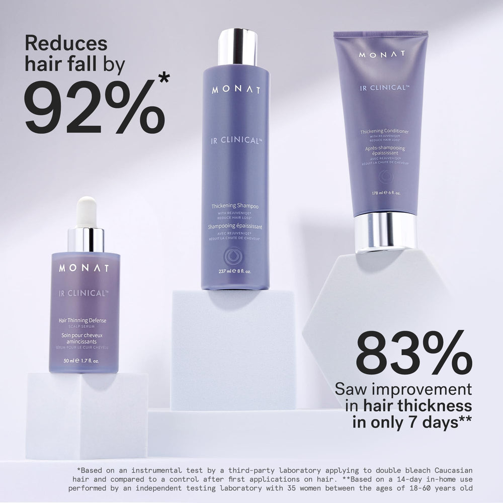 MONAT IR Clinical System thickening conditioner tube adds body for healthier-looking strands.