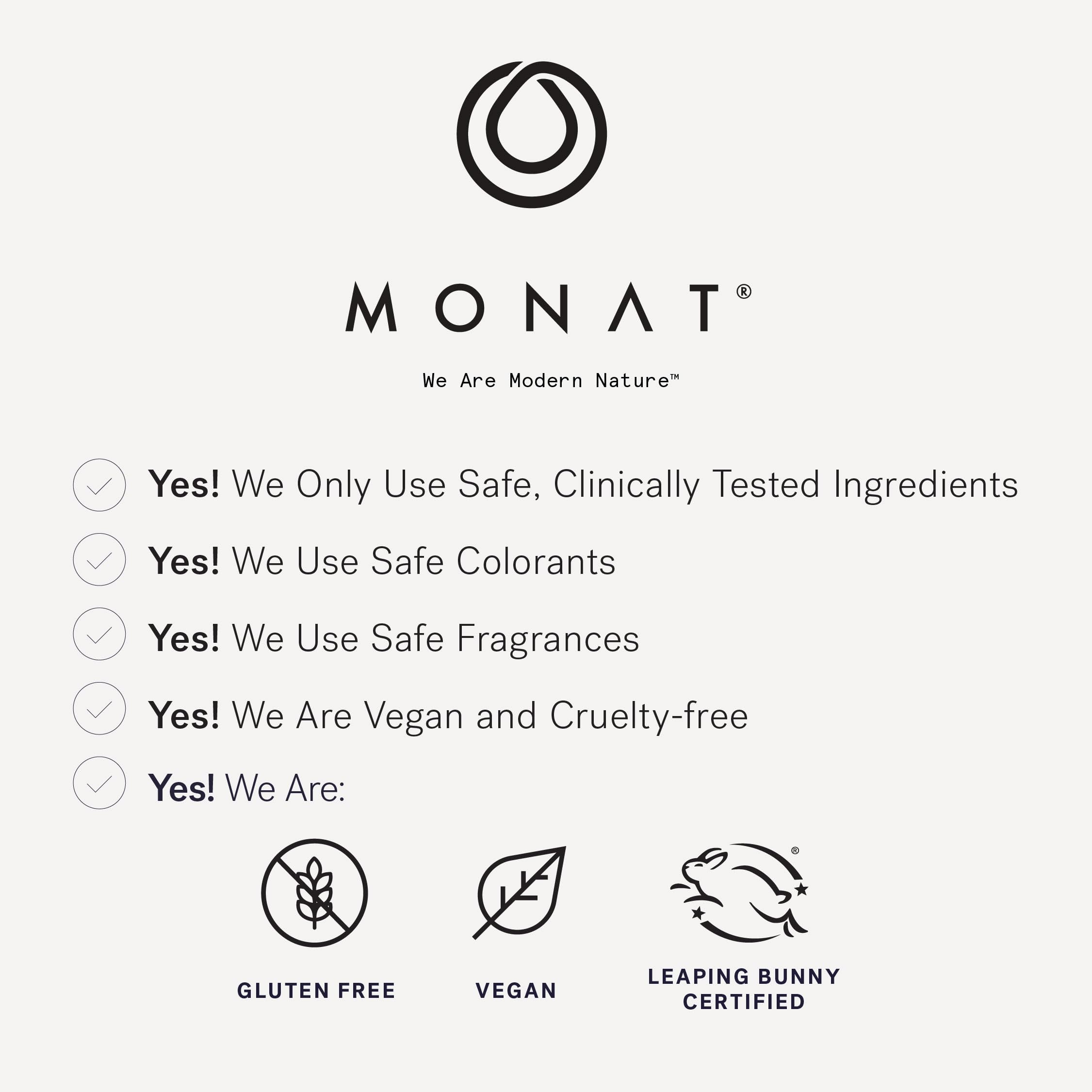 MONAT IR Clinical Thickening Conditioner packaging on shelf reflects premium branding.