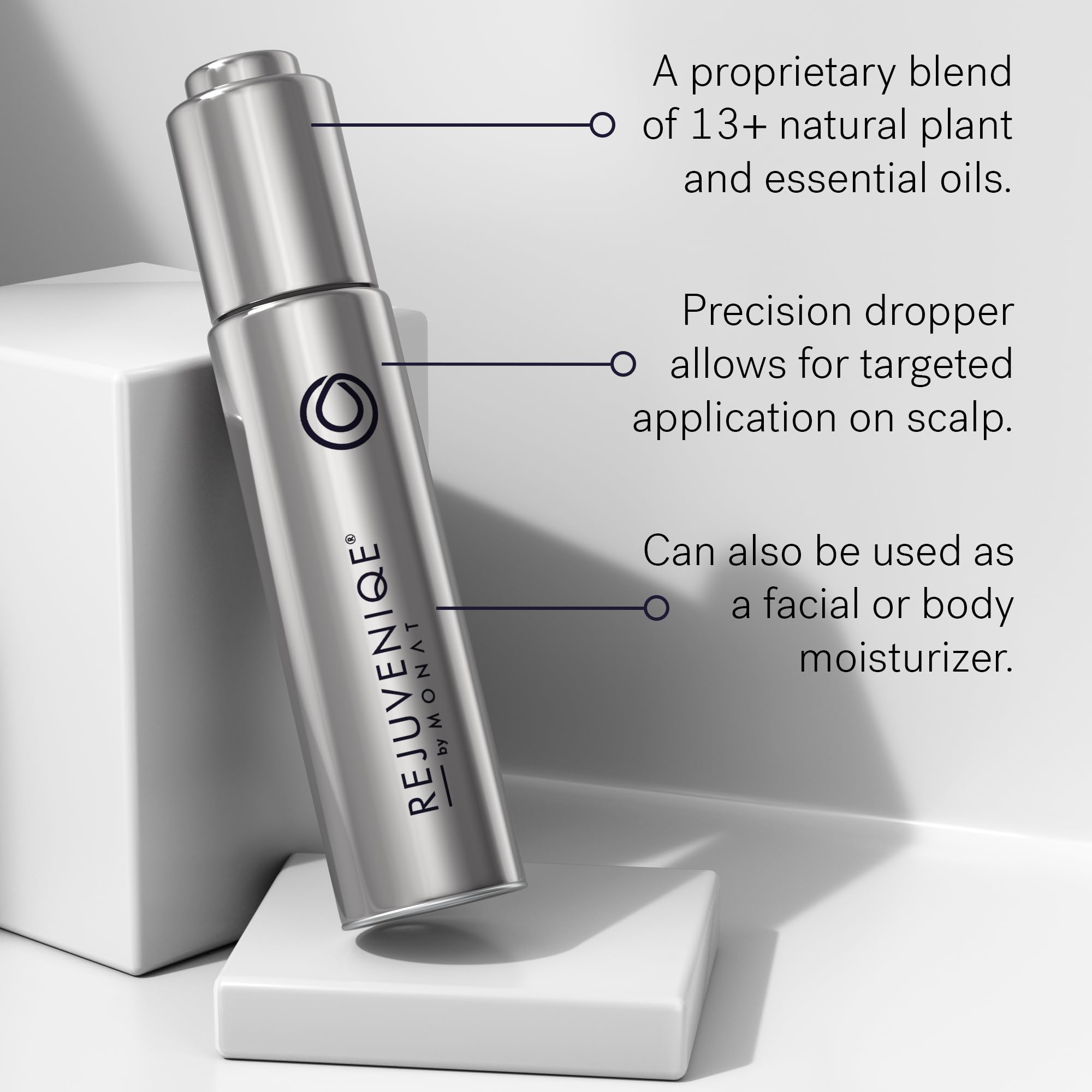 MONAT REJUVENIQE Oil as leave-in treatment for soft ends.
