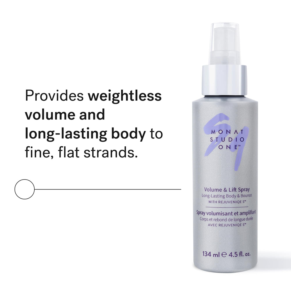 MONAT Studio One weightless volume formula for airy volume without heaviness