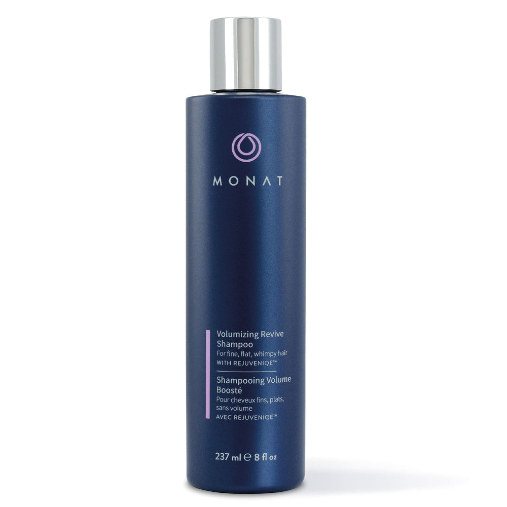 MONAT Volumizing Revive Shampoo bottle delivering weightless lift for fine hair