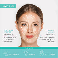 MonétBeauty ice globes silver lymphatic massage firms skin gently