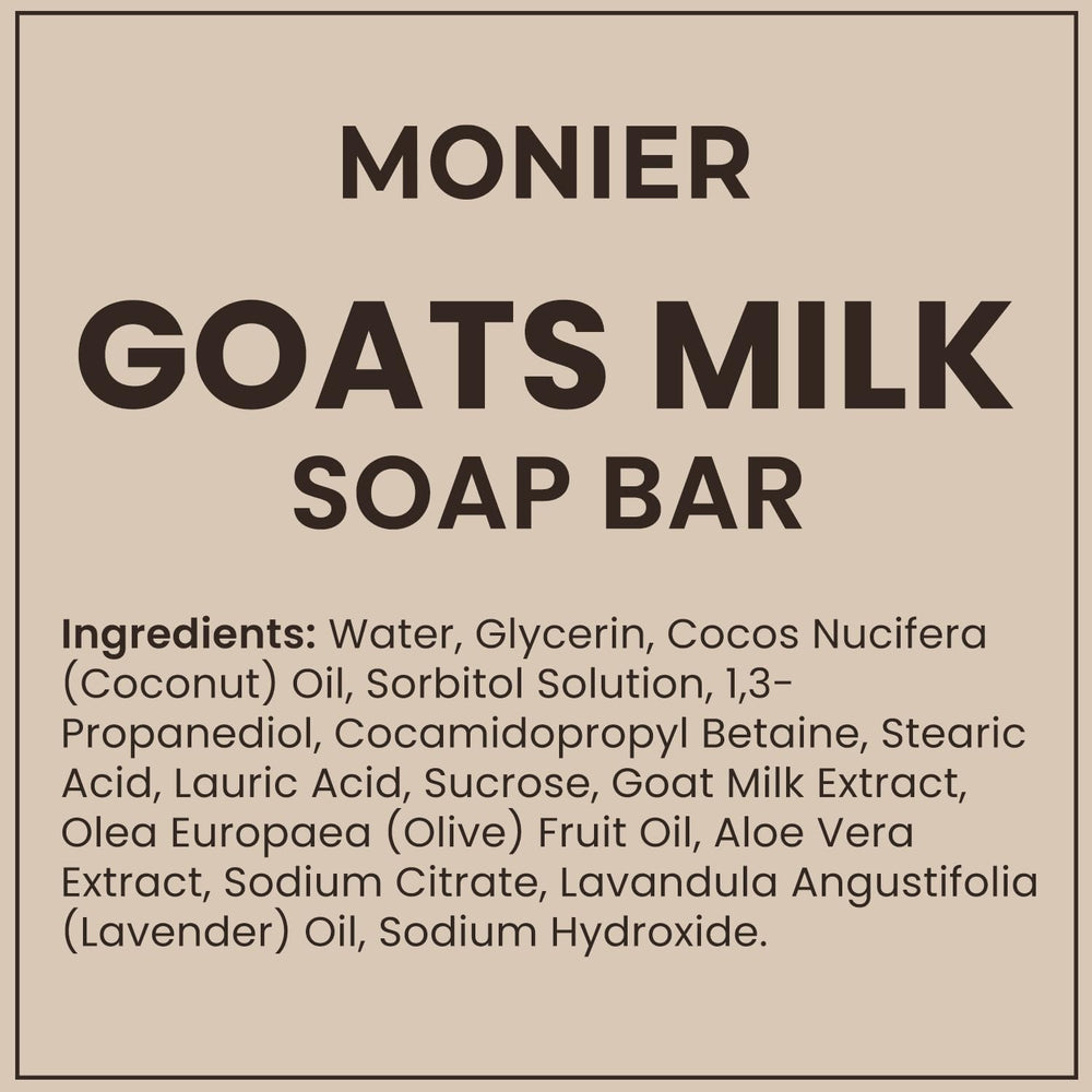 MONIER family-run brand story highlights handcrafted premium goat milk soap