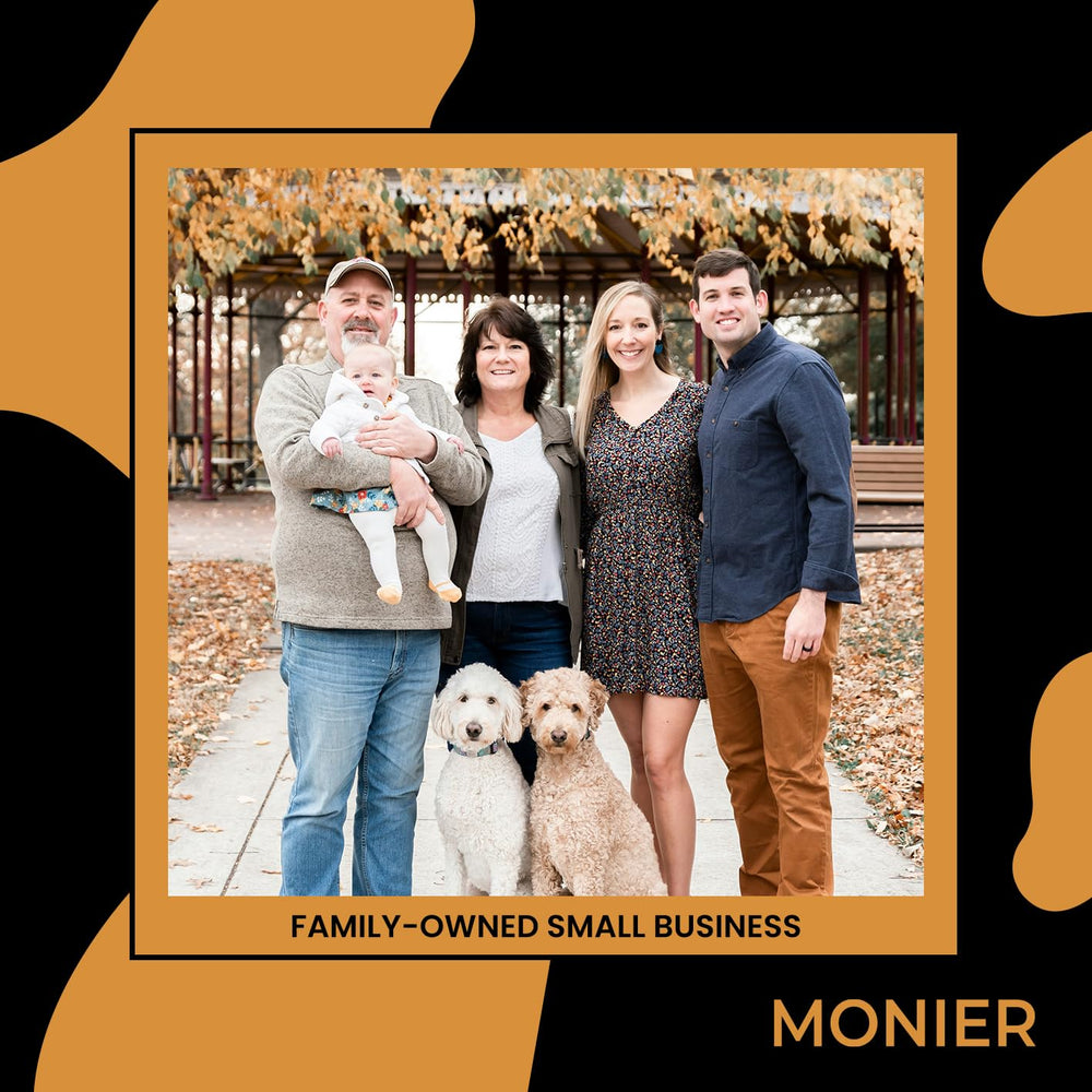 MONIER balm natural ingredients photo highlights olive oil and Vitamin E benefits