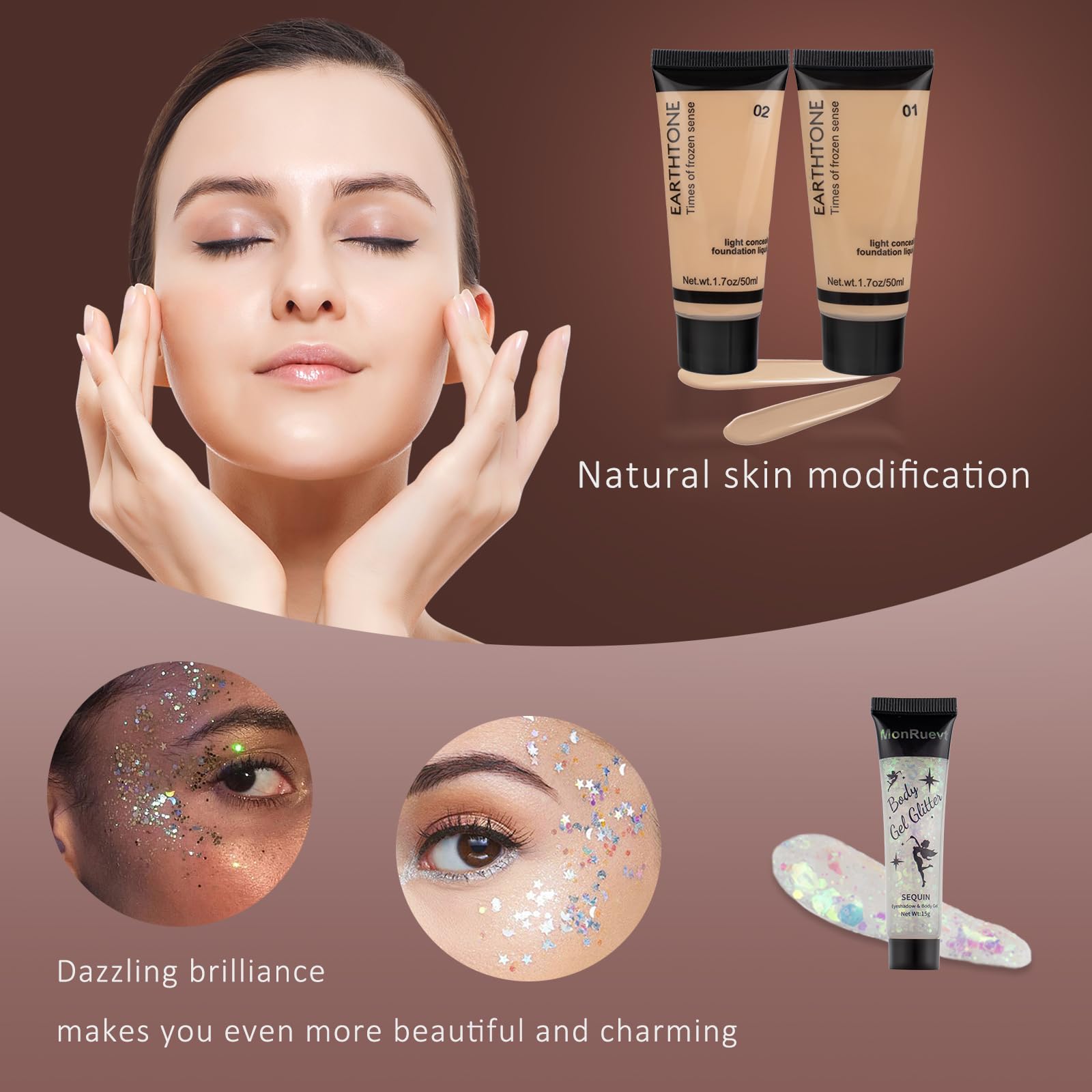 MONRUEVT eyebrow-pencil-eyeliner-stamp enables precise shaping and defined eyes with ease.