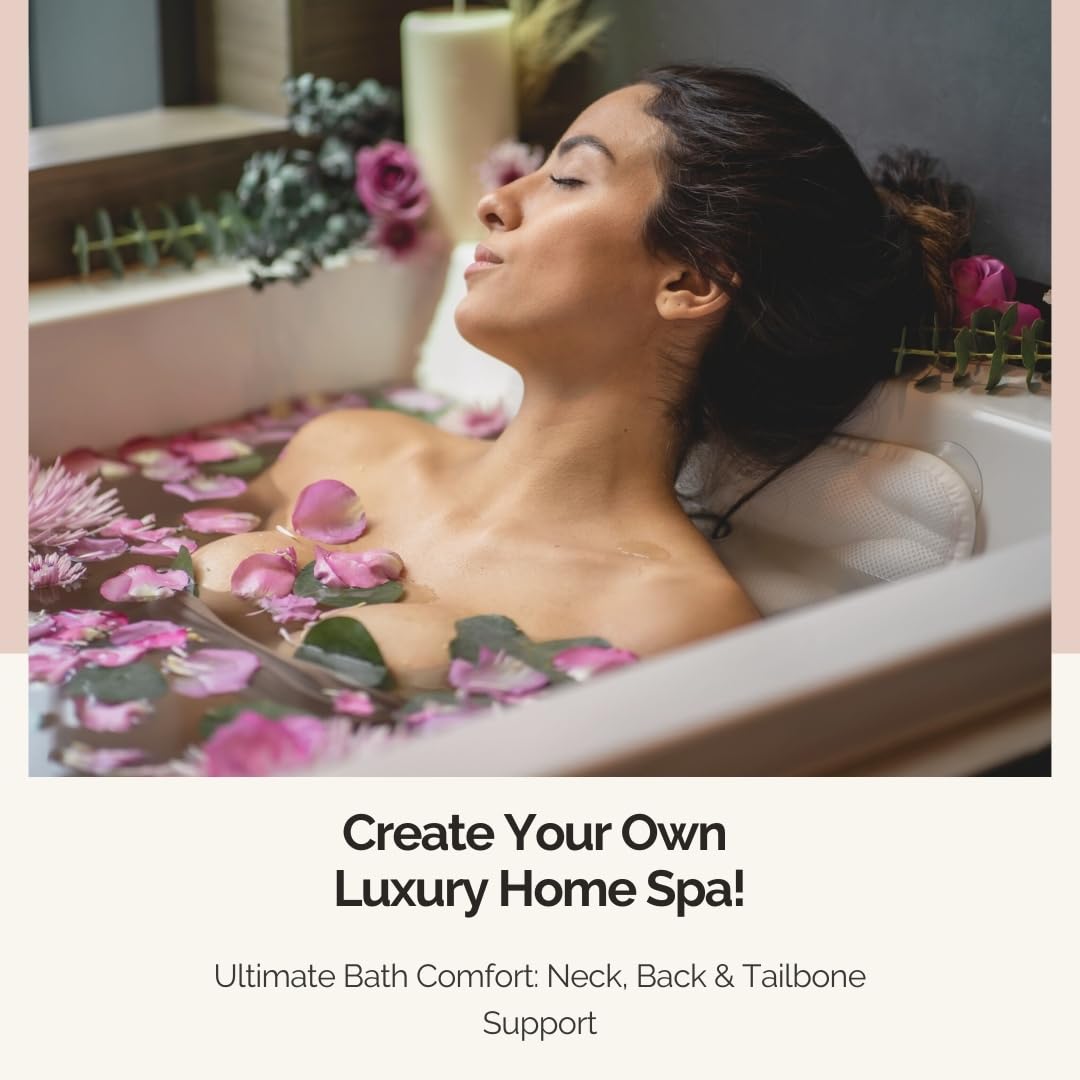 Monsuri bath pillow gift set highlighted as a self care present