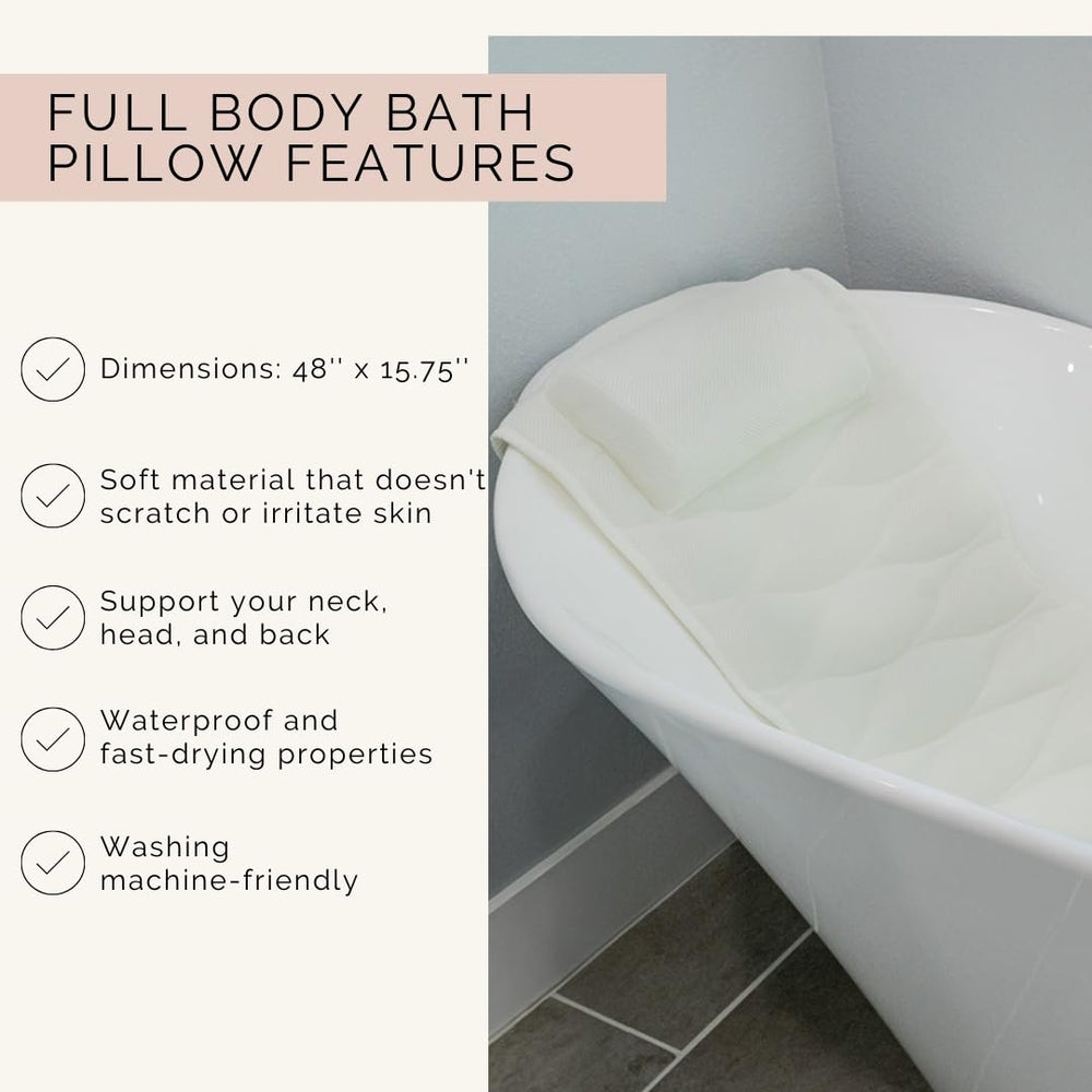 Monsuri bath pillow suction cups closeup for secure placement