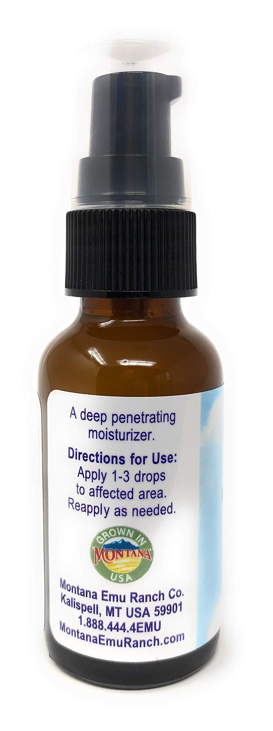 Montana Emu Oil applied to hands for moisturized skin