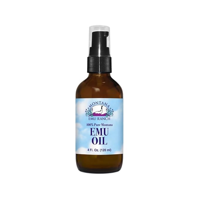 Applying Montana Emu Ranch Emu Oil on skin for hydration and elasticity