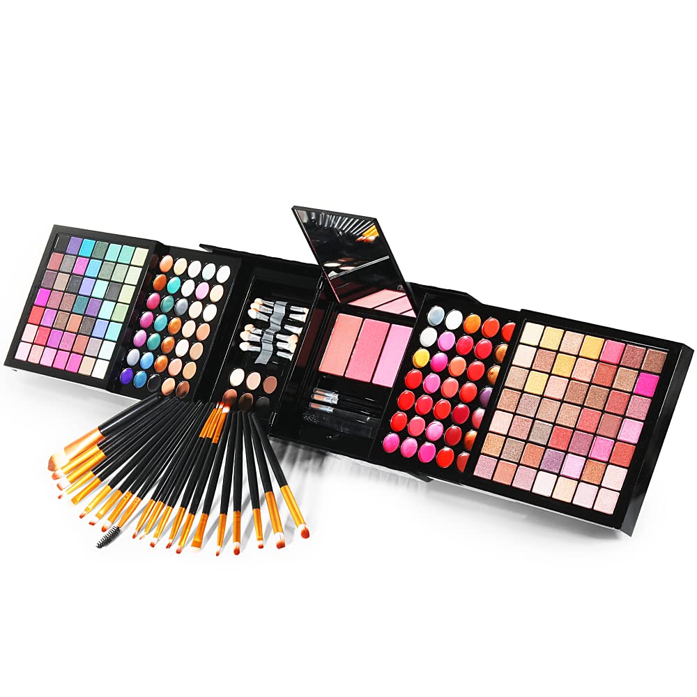 Moobirlet eyebrow powder and concealer help define features with precise application.