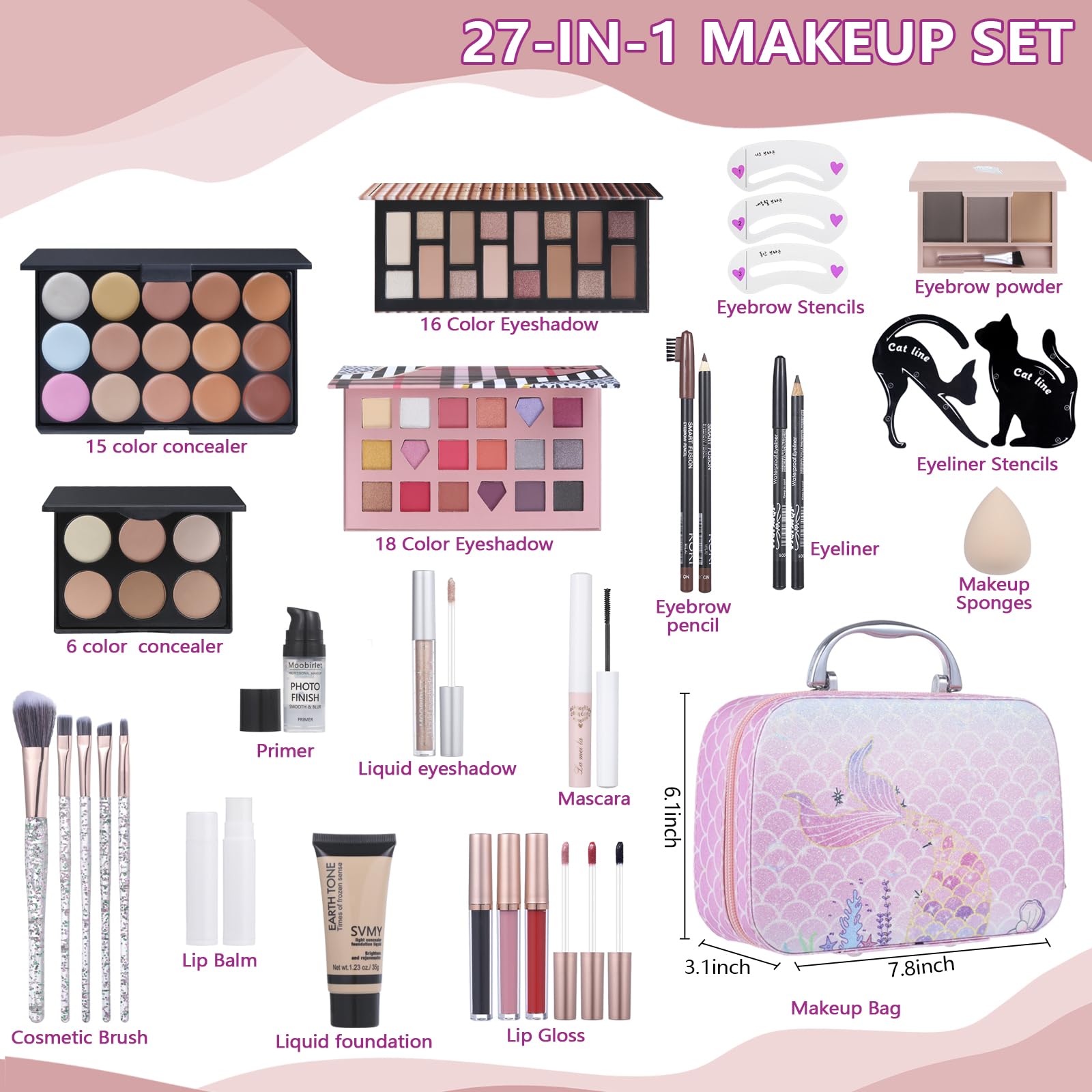 Moobirlet eyeshadow palette neutral to metallic swatches for versatile day-to-night looks