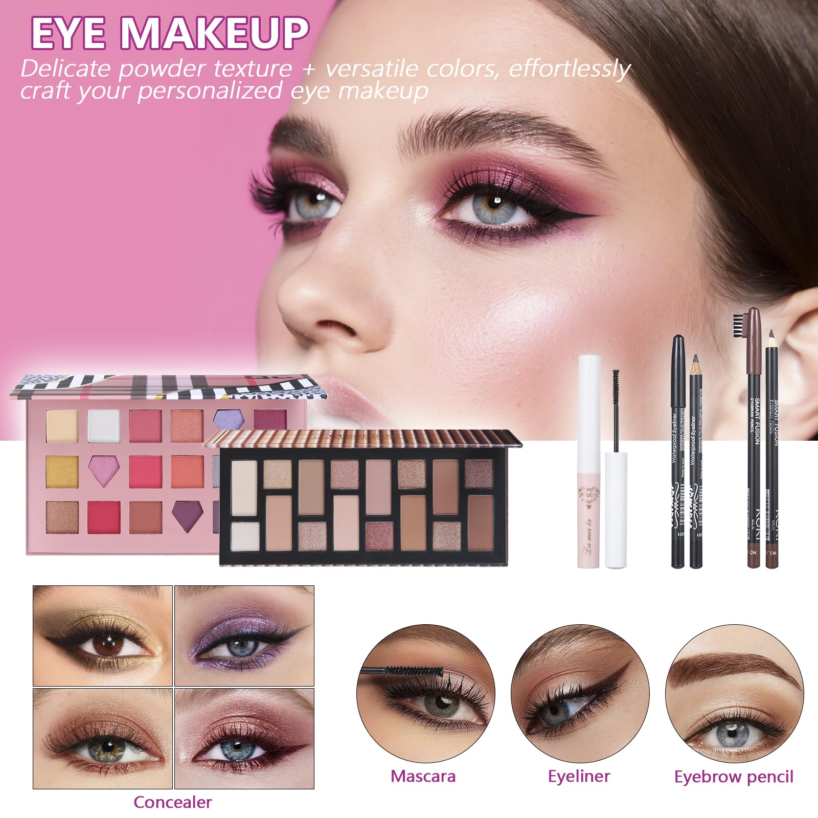 Moobirlet foundation concealer and primers set for even skin tone and smooth base