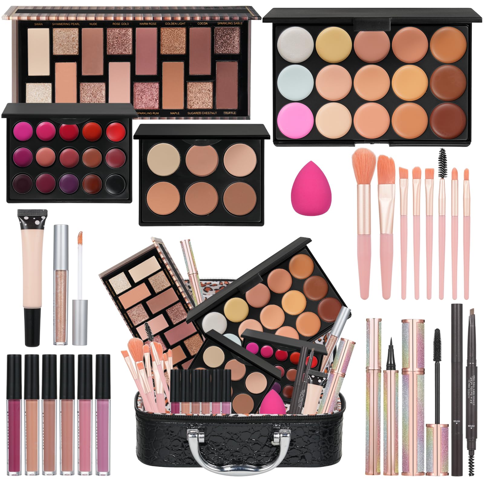 Moobirlet makeup-kit-sponges-eyeshadow: soft blending for smooth everyday eye looks.