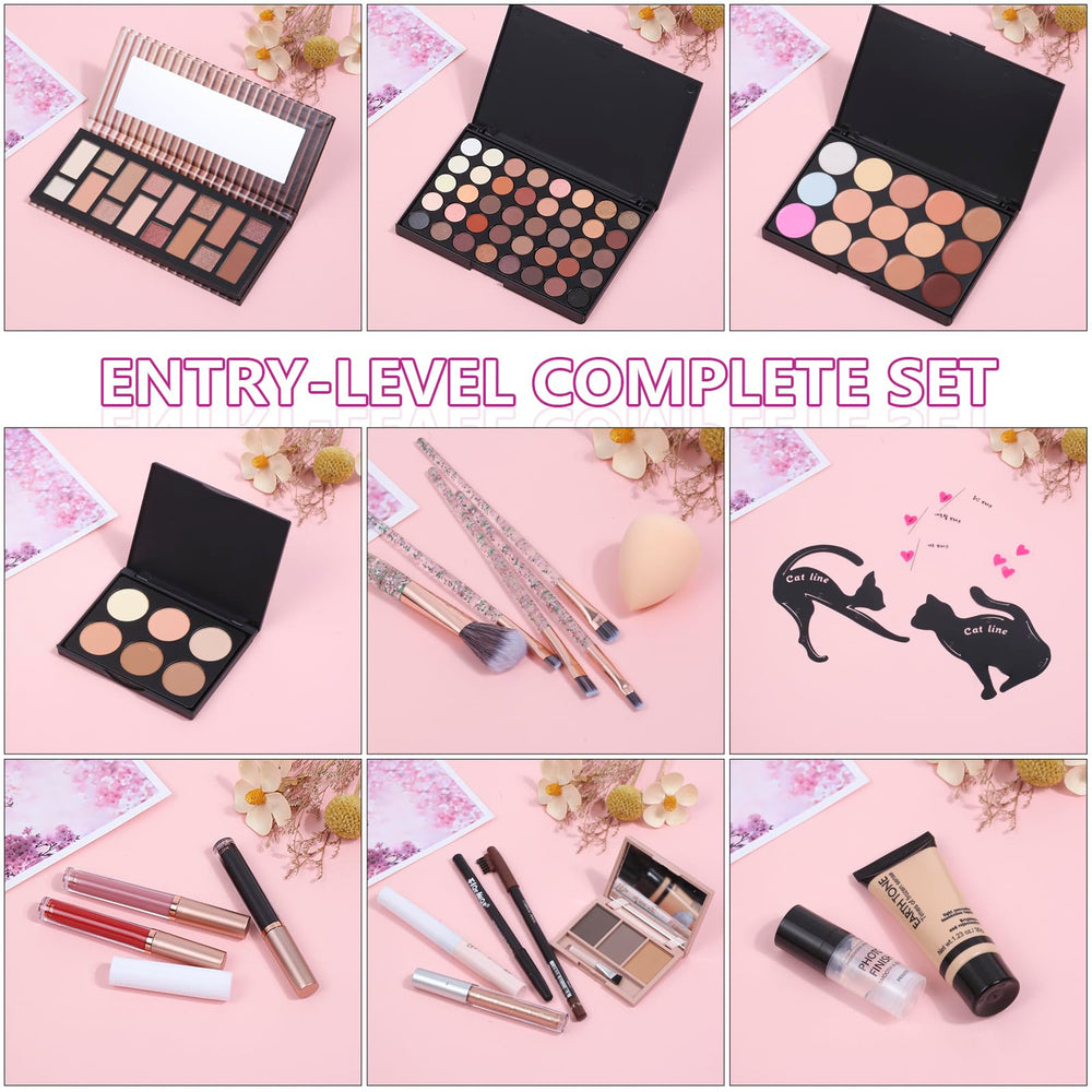 Moobirlet Travel Makeup Kit case-open shot highlighting all-in-one solution.