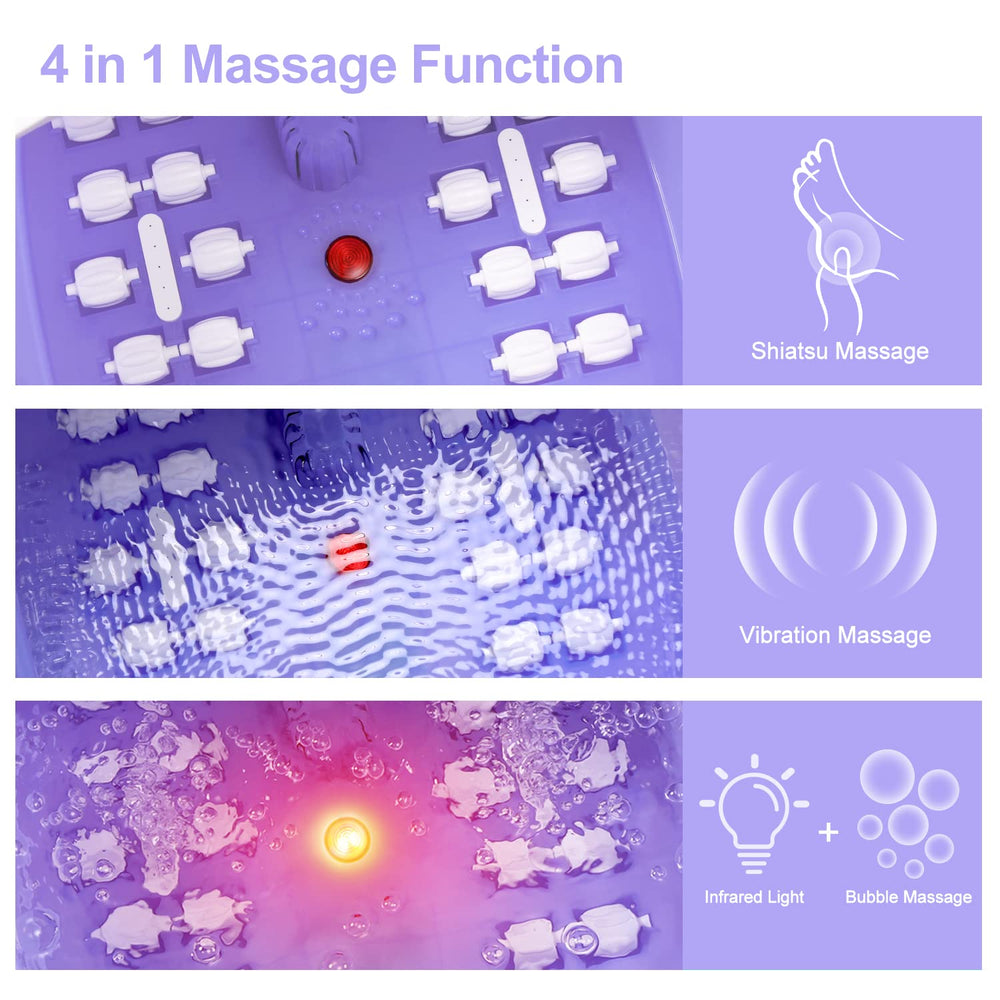 MoodRelish foot spa bubble-oxygen for refreshing soak and circulation