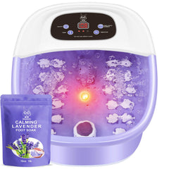 MoodRelish foot spa heat-bubbles for warm, relaxing foot soak