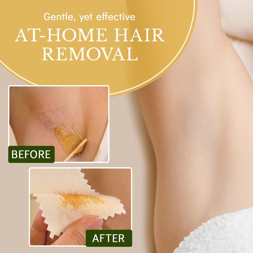 MOOM hair removal bikini area demonstrates discreet at-home use.