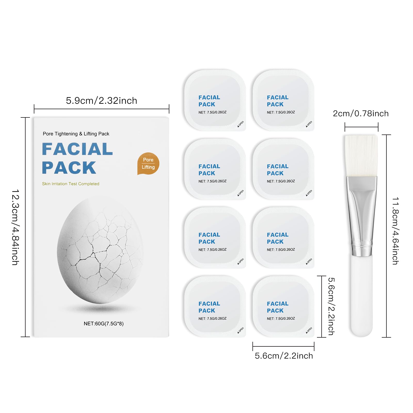 MOOMARTO Zombie Mask drying texture highlights a gentle tightening feel.