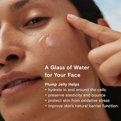 Moon Juice Plump Jelly bottle close-up signals vegan clean hydration