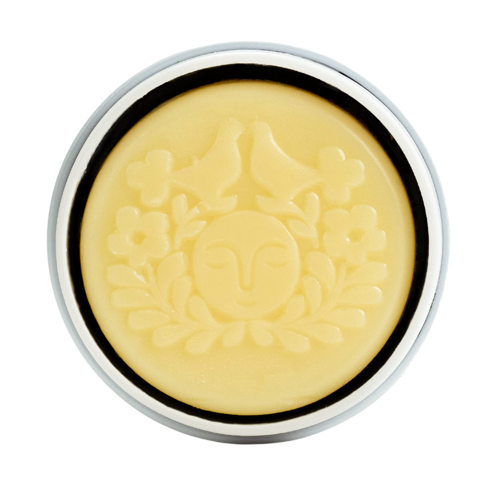 Moon Valley Organics Moon Melt Bar heat-activation body heat melts the bar for deep moisture.