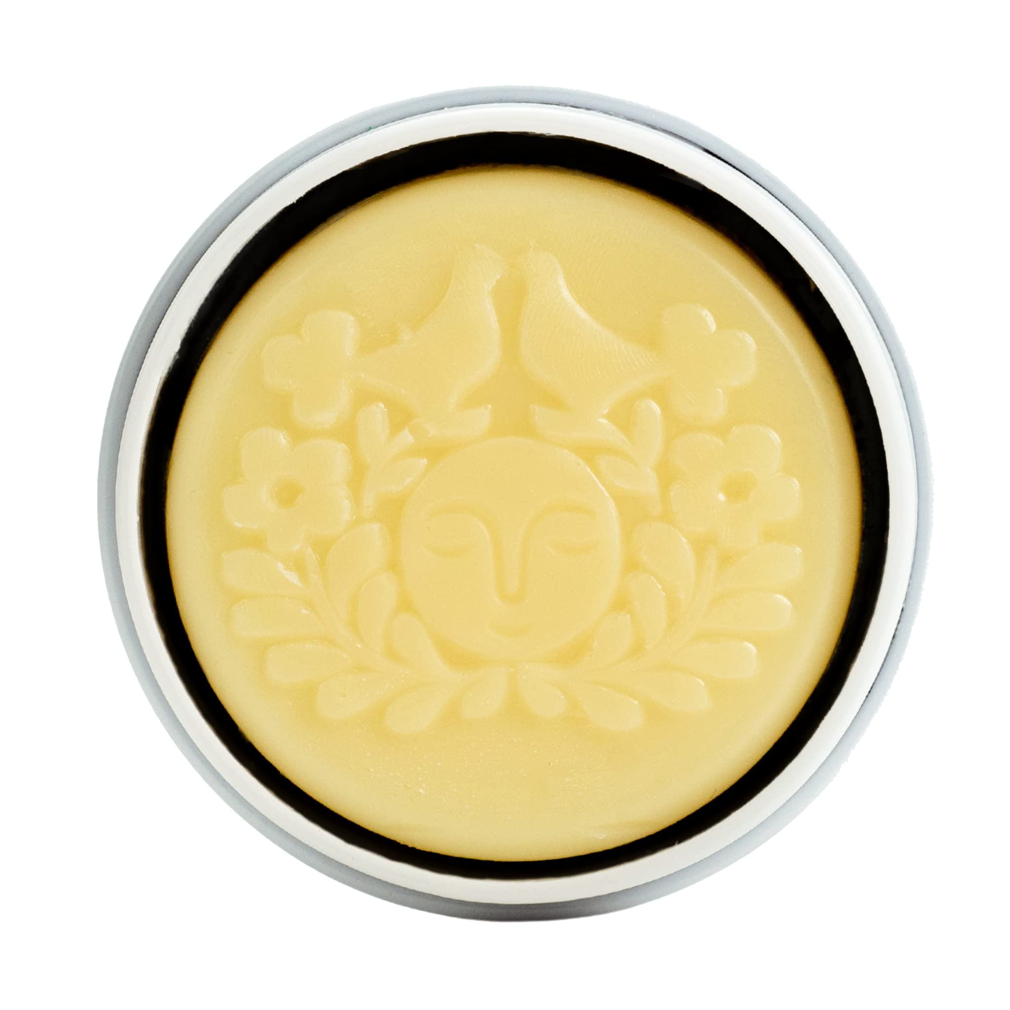 Moon Valley Organics Moon Melt Bar packaging with lavender-themed design