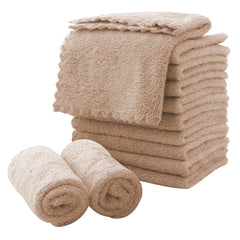 MOONQUEEN microfiber face cloths pack for quick makeup removal and gentle exfoliation.