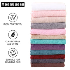 MOONQUEEN travel-friendly face cloths fit in cosmetic bags for touch-ups
