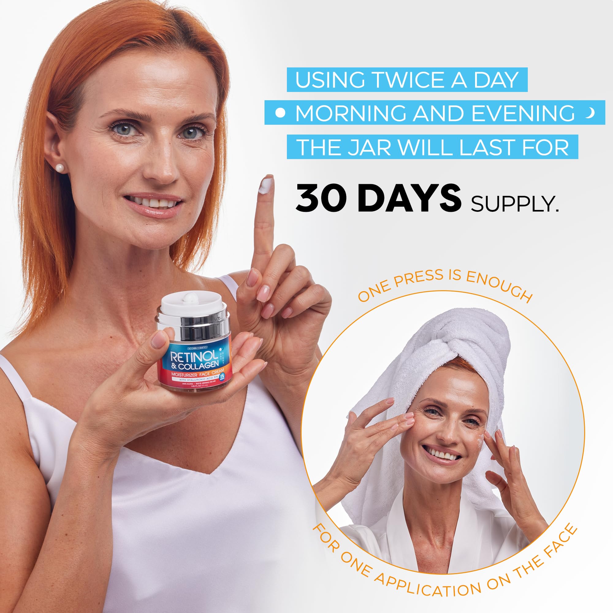 Moonrin Cosmetics hyaluronic acid cream jar shows soothing hydration for skin types.