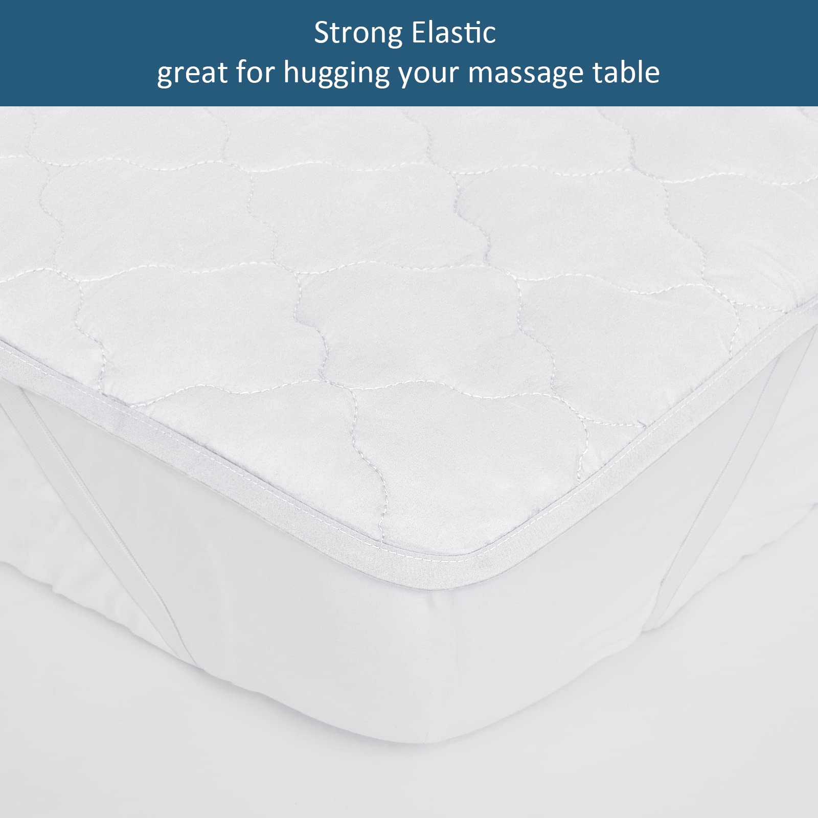 Moonsea waterproof layer detail demonstrates durable protection during treatments.