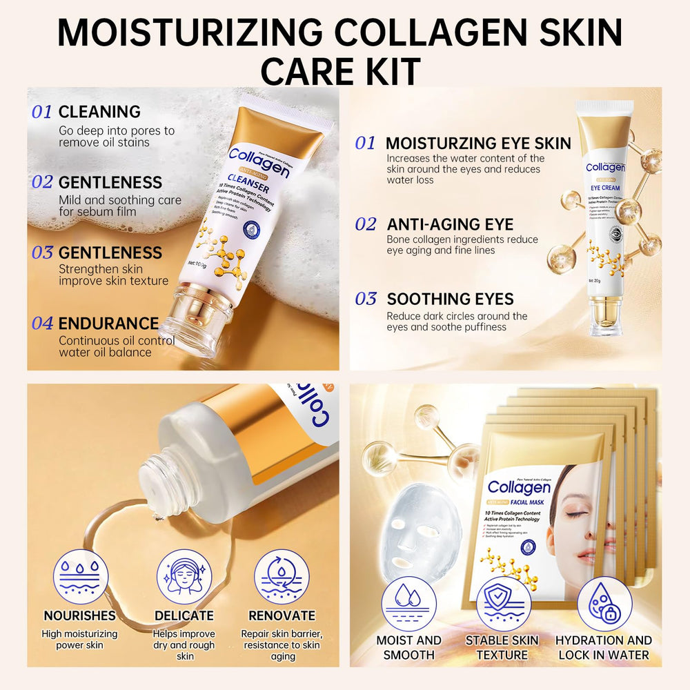 Mopayzer collagen-set-cream-tube delivers lasting moisture and smoother texture