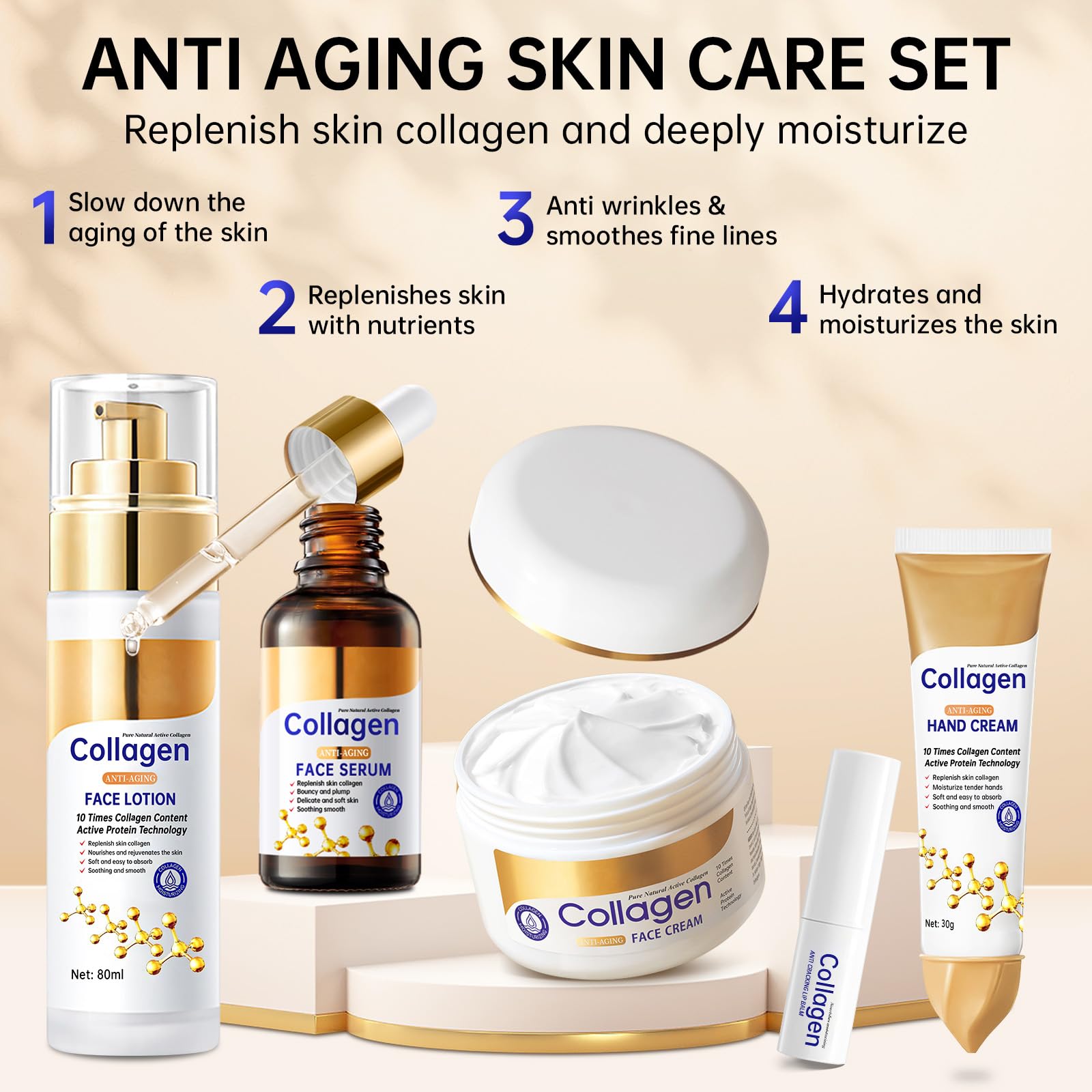 Mopayzer collagen-set-serum-drop highlights deep hydration and radiant glow